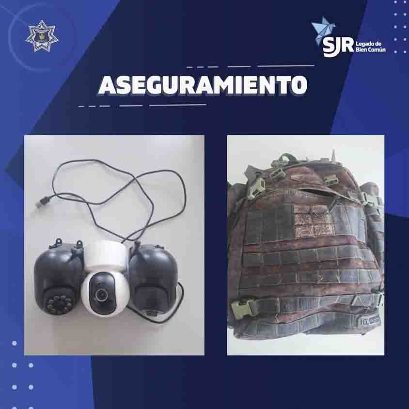 Frustran intento de asalto en la Federal 120; dos detenidos