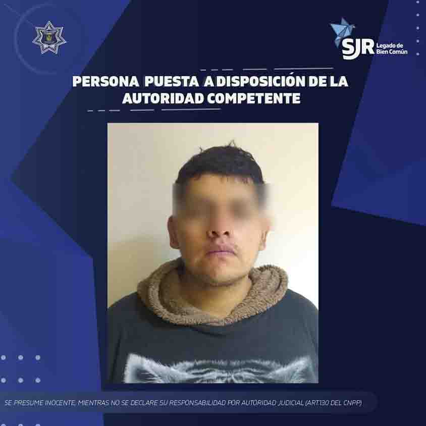 Cae sujeto armado en pleno Centro de San Juan del Río