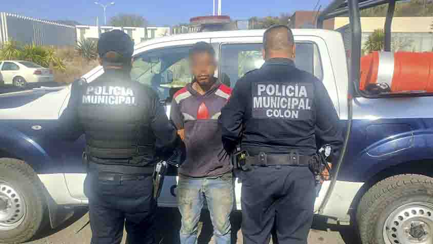 Aseguran a hombre por lesiones calificadas en El Mezote