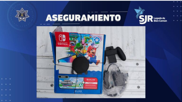 Detienen a pareja por robo a comercio en Valle de Oro