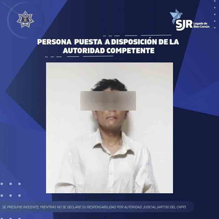 Detienen a hombre por lesiones dolosas tras riña en El Organal