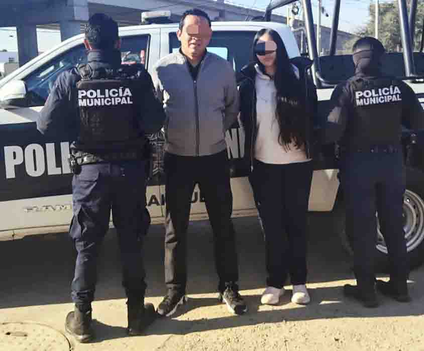 Dos detenidos con arma de fuego en la Carretera Estatal 500