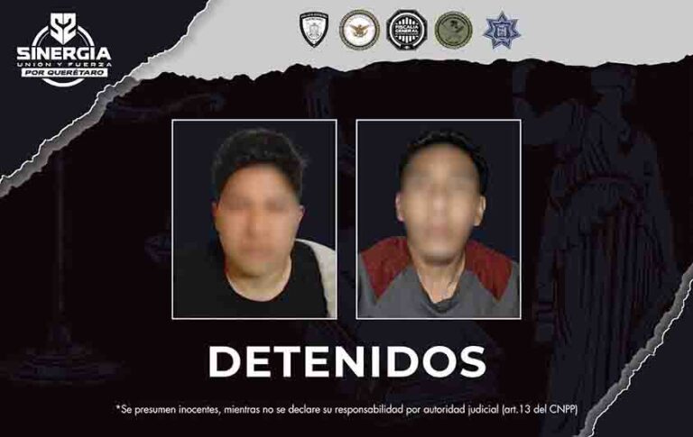 Sinergia ejecuta cateos y detenciones por robo