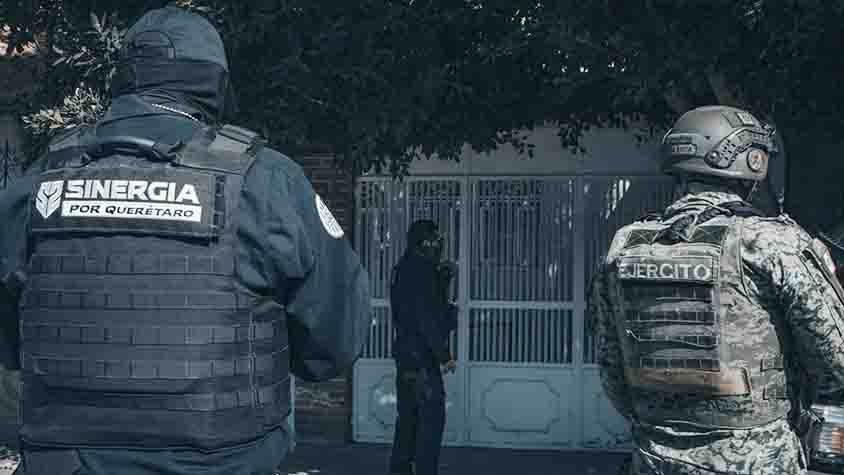 Sinergia ejecuta cateos simultáneos y cumplimenta dos ordenes de aprehensión por robo