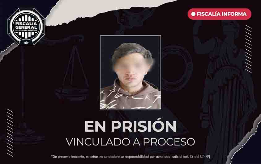 En prisión por robo de vehículo en Pedro Escobedo