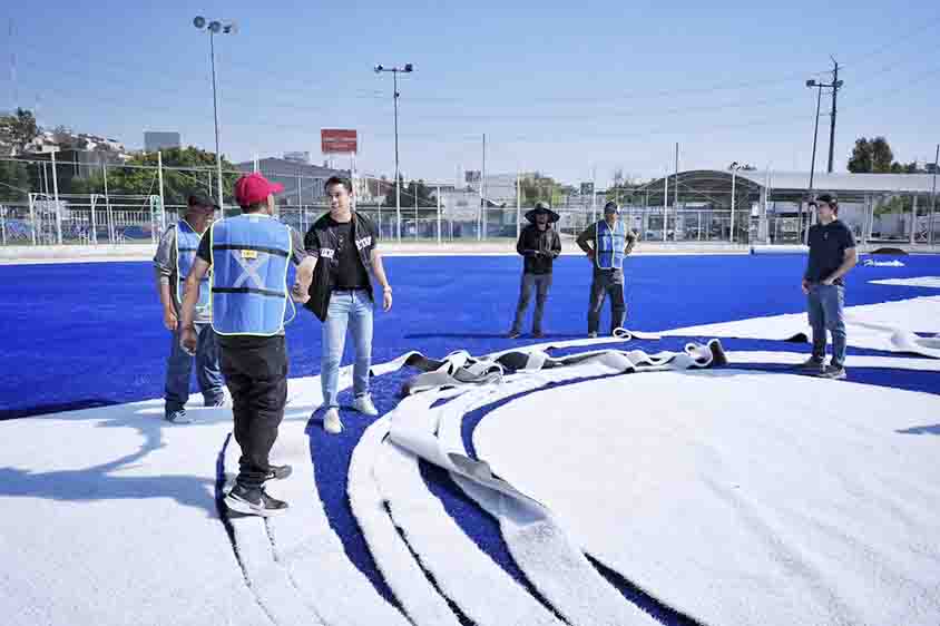 Felifer Macías supervisa rescate de la Deportiva San Pablo