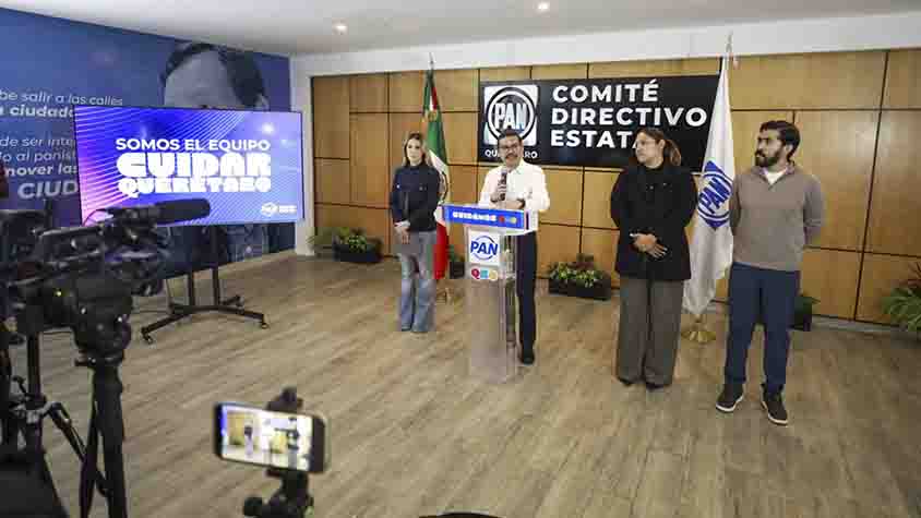 PAN vigilará construcción del Tren México–Querétaro