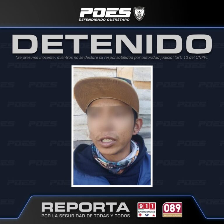 Detienen a extorsionador “gota a gota” en Ramos Millán