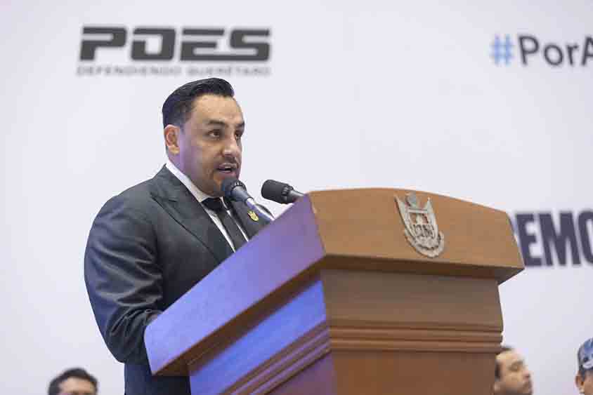 Equipa Gobernador al estado de fuerza queretano con más de 155 mdp