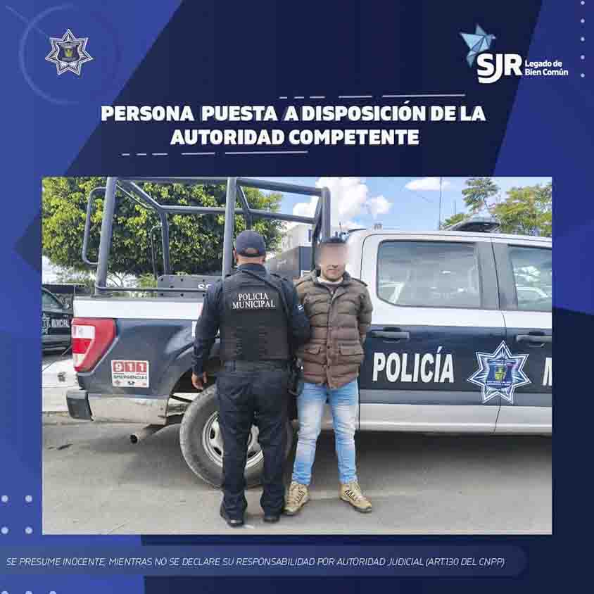 Detienen a presunto extorsionador “gota a gota” en Ramos Millán