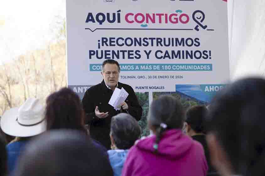 Con una inversión de 26.5 mdp entregan nuevo puente vehicular en Nogales, Tolimán
