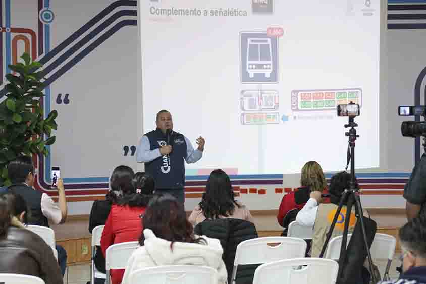 Presenta Cuanalo nueva cuadrilla de mantenimiento AMEQ exclusiva para infraestructura de movilidad en P5F