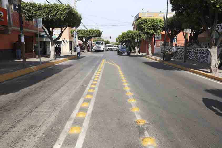 Roberto Cabrera entrega rehabilitación de la calle 5 de Mayo