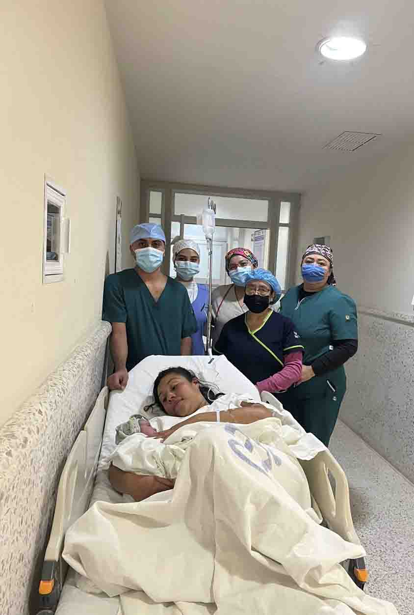 Hospitales de SESEQ reciben a los primeros bebés del 2026