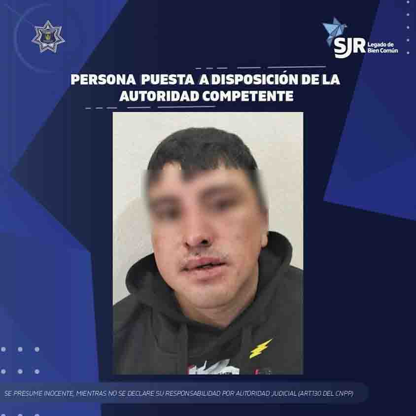 Cae ladrón tras persecución en pleno Centro