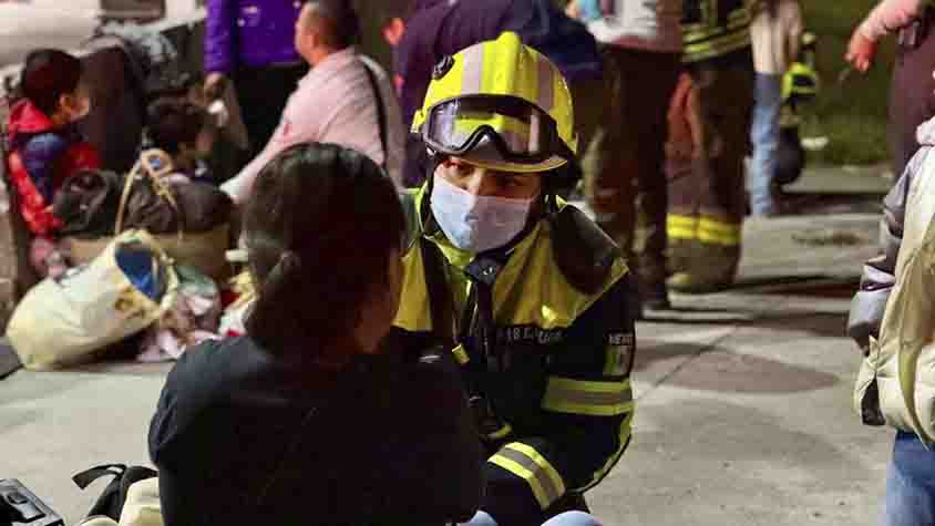 La noche se detuvo en la 57