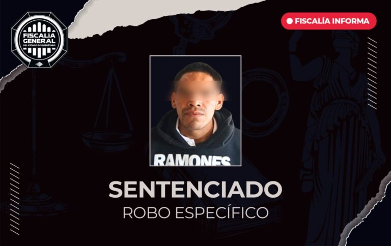 Alberto “N” sentenciado por robo a casa en Amealco