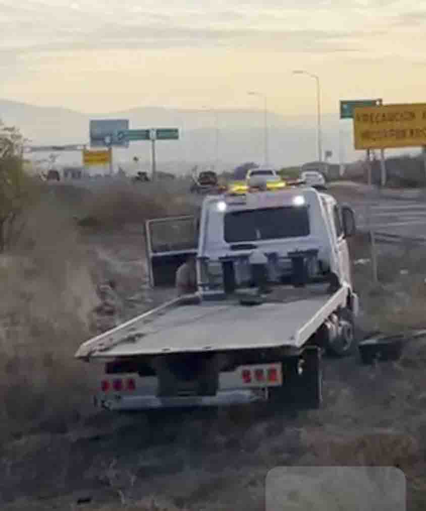 Mañana de susto en Fray Junípero