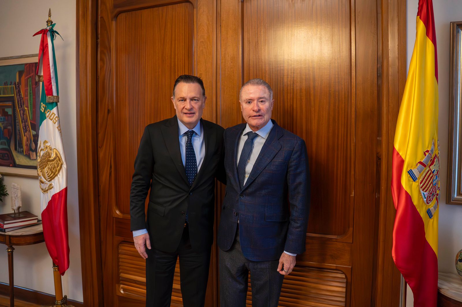 Impulsa Mauricio Kuri vínculos estratégicos con España  