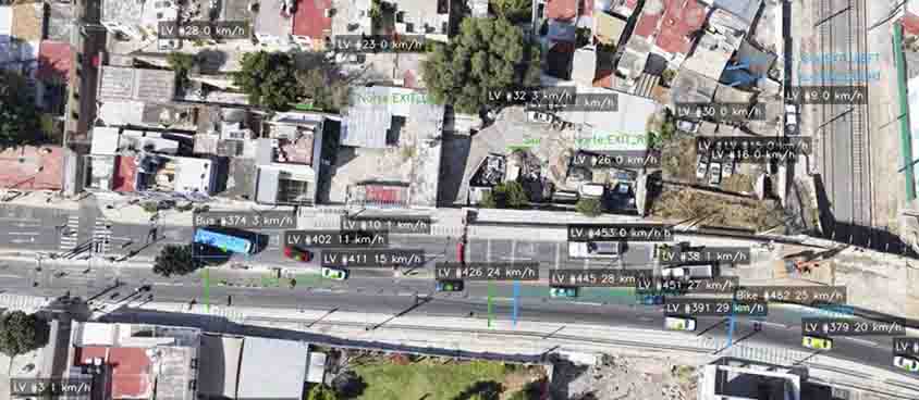 AMEQ y Municipio miden en tiempo real movilidad en El Cerrito