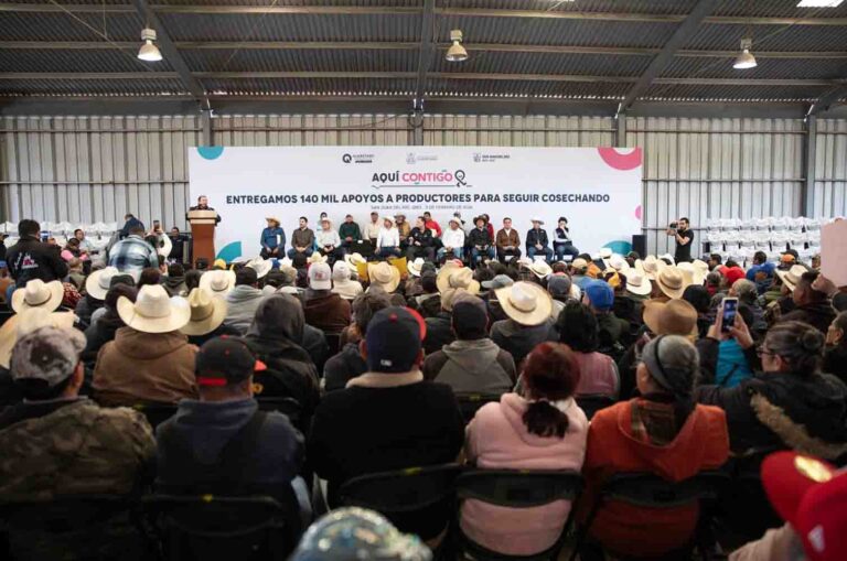 Gobernador impulsa al campo con 45 mdp