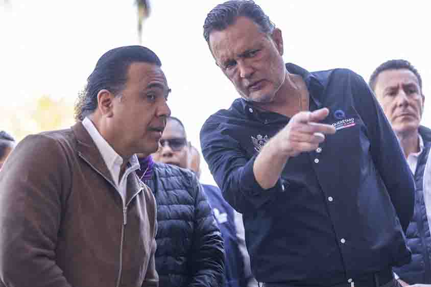 Entrega Mauricio Kuri obras viales y pluviales por 17.1 mdp en San Juan del Río