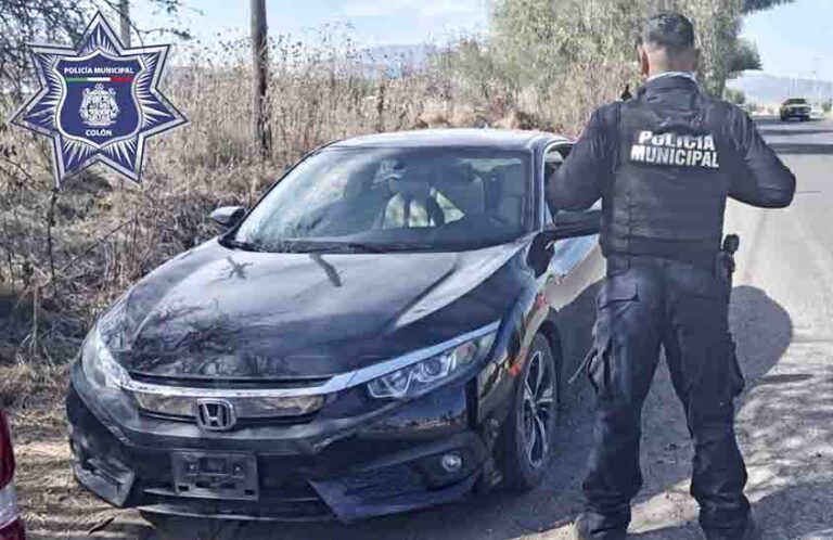 SSYPC recupera vehículo con reporte de robo en Colón