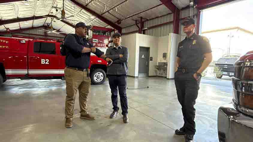 Refrendan Eric Gudiño y Bomberos Querétaro alianza con los Servicios de Emergencias de Orange