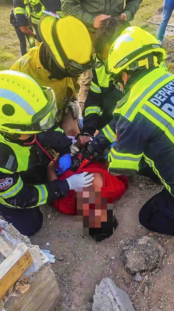 INTERVENCIÓN OPORTUNA EVITA TRAGEDIA EN CARRETERA 57