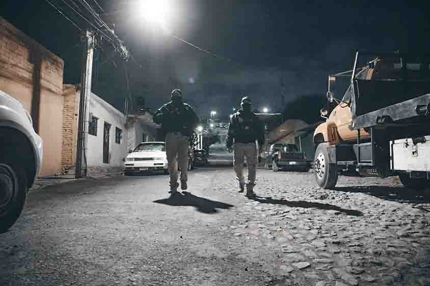 Sinergia ejecuta cateos y detiene a cuatro