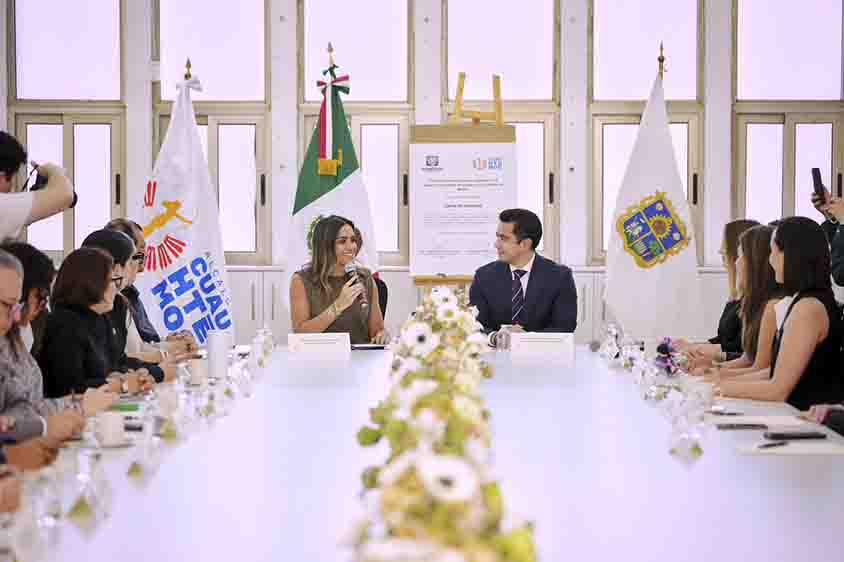 Firman acuerdo de amistad entre Querétaro y Cuauhtémoc
