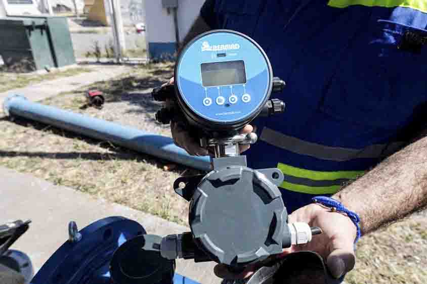 Concluye instalación de macromedidores en 10 pozos