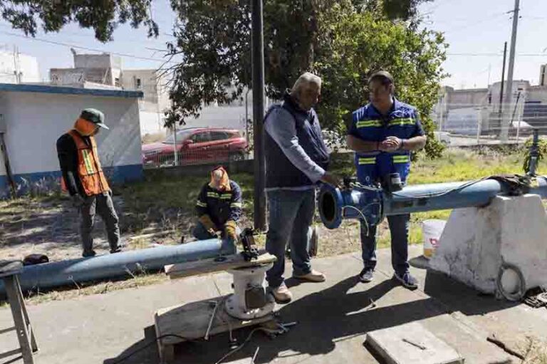 Concluye instalación de macromedidores en 10 pozos