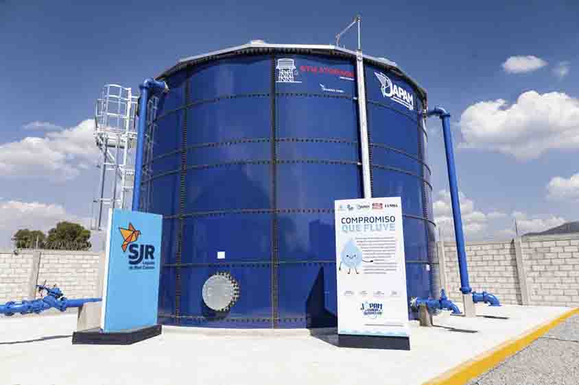 JAPAM entrega equipamiento hidráulico en Lomas de Banthí