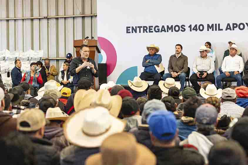 Impulsa Gobernador al campo queretano con una bolsa de 45 mdp para productores de maíz