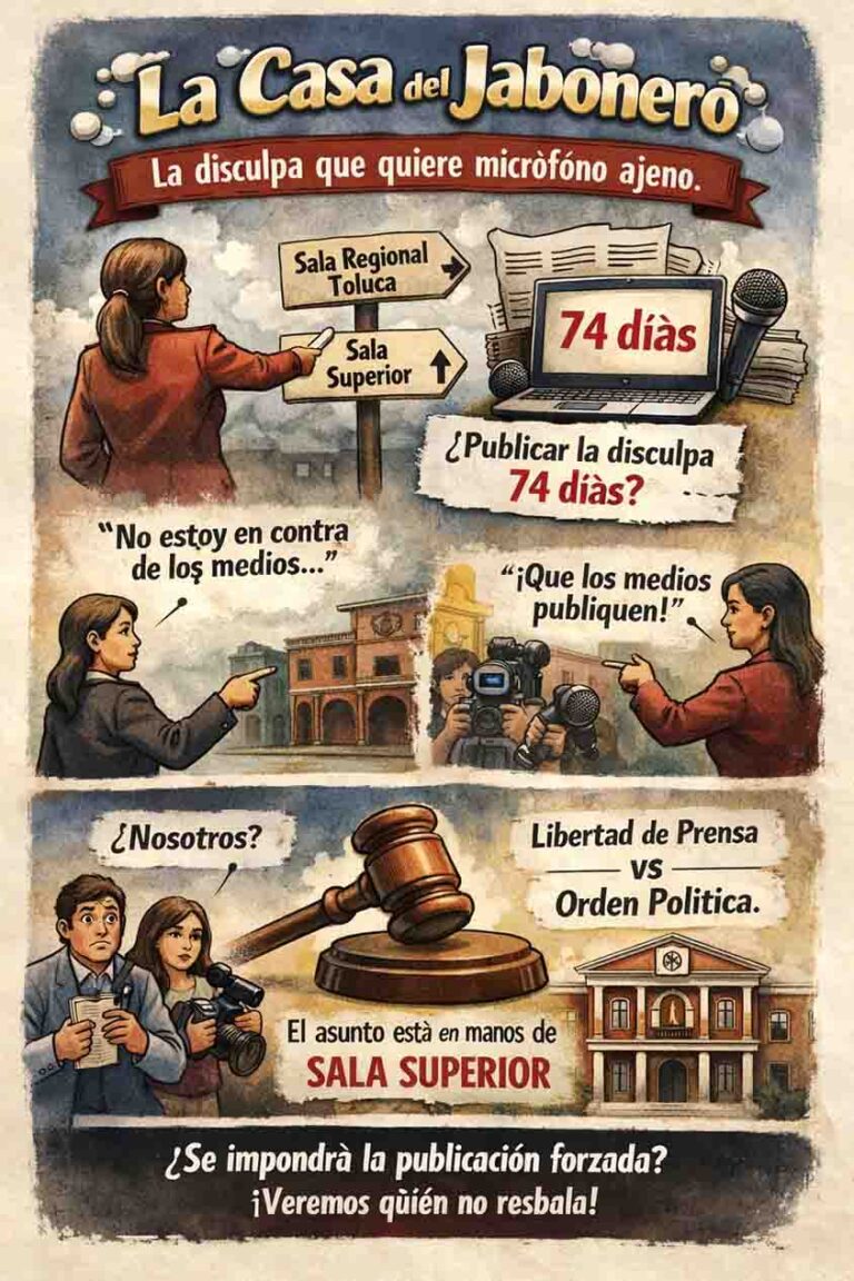 En Cadereyta, el jabón no solo resbala… también salpica.