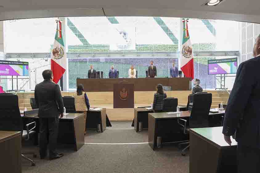 Informe DDHQ 2025 llega a la LXI Legislatura