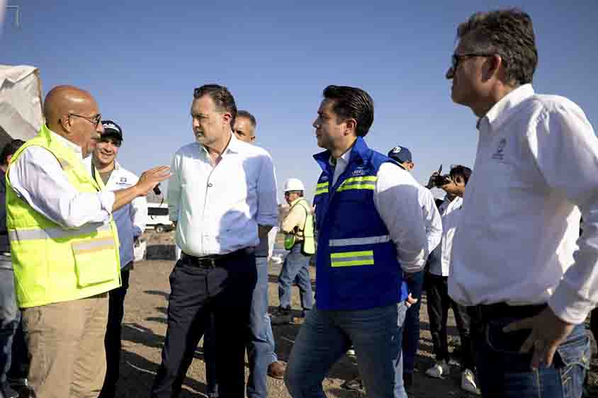 Supervisa Mauricio Kuri obras de control pluvial