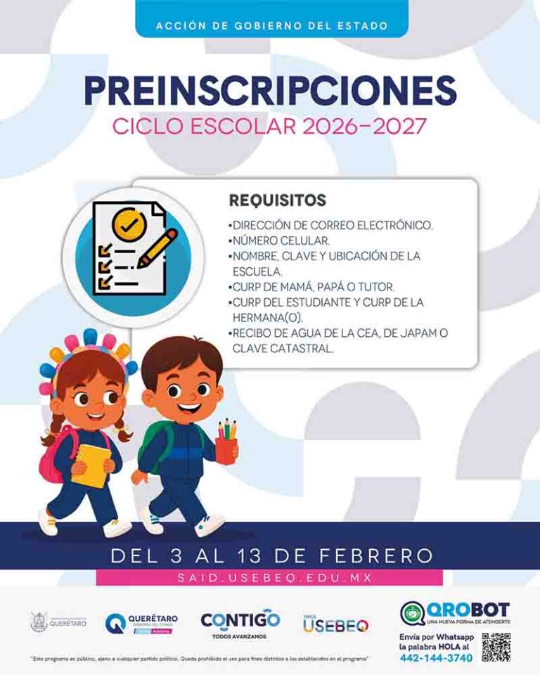Preinscripciones avanzan con 31 mil registros