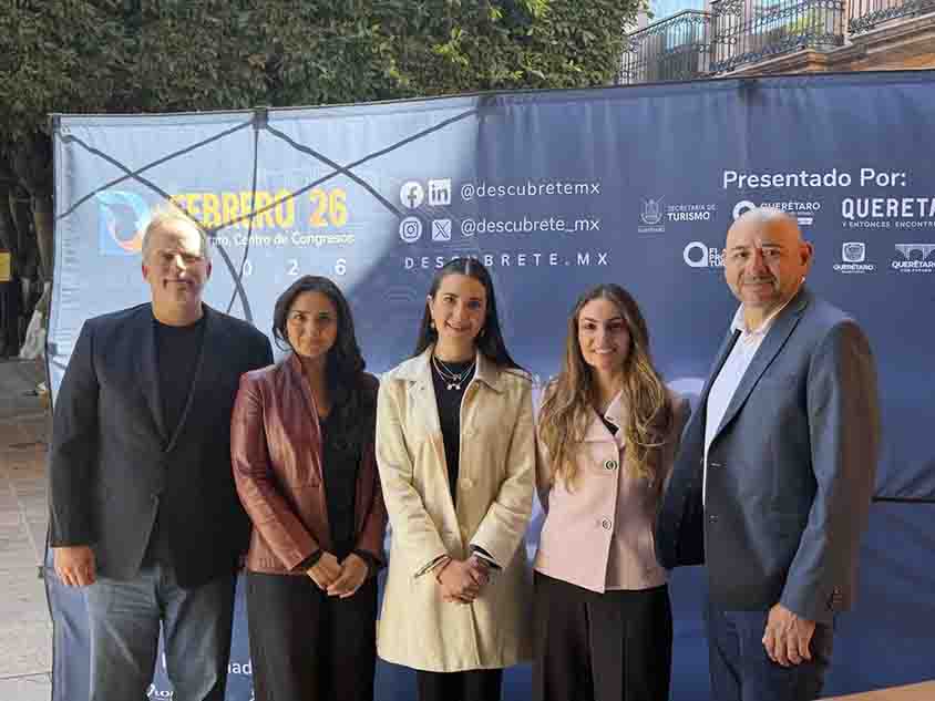 Anuncian a Querétaro como sede del Congreso Descúbrete+ Agentic 2026