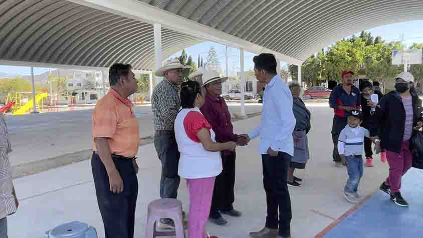 Reunión con agricultores de San Pablo Tolimán