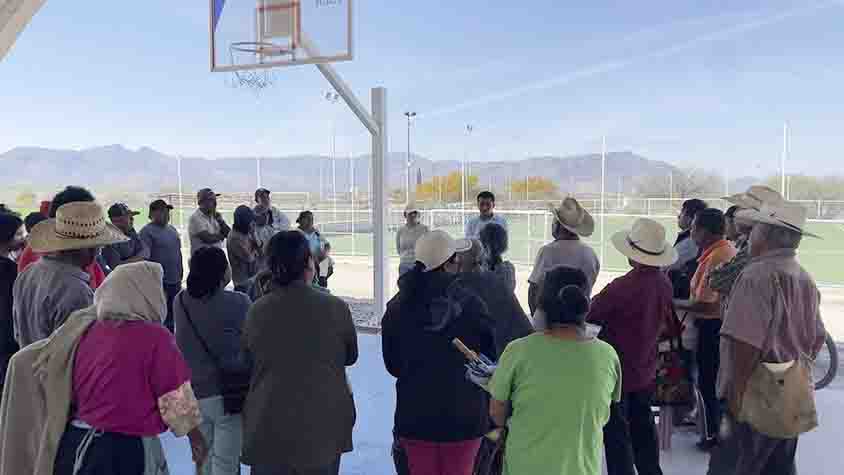 Reunión con agricultores de San Pablo Tolimán
