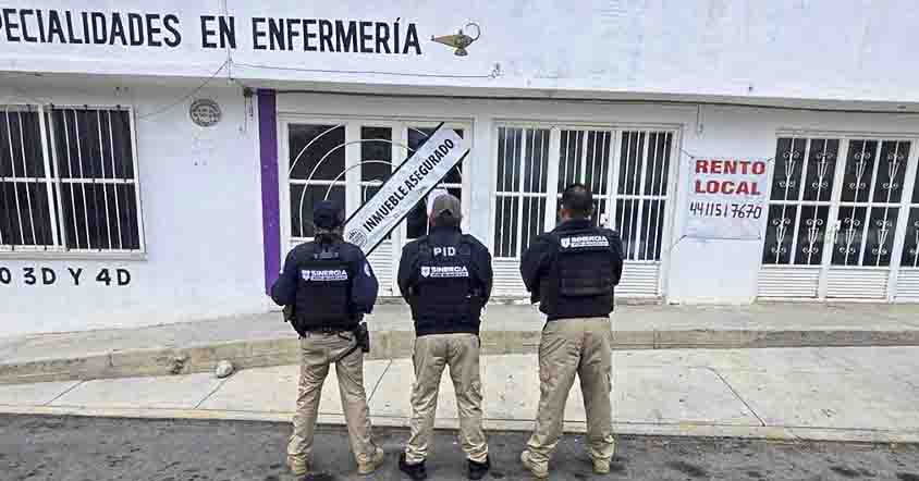 Fiscalía ejecuta cateo en supuesta institución educativa en Tolimán