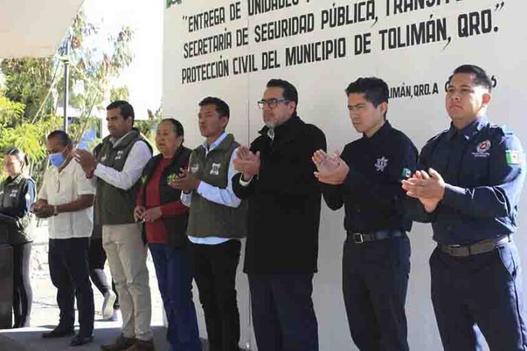 Nuevas unidades refuerzan seguridad en Tolimán