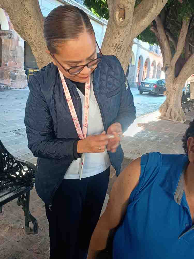 Intensifica SESA acciones de promoción de la vacunación contra la influenza