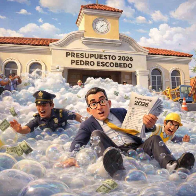 Presupuesto 2026 en Pedro Escobedo: mucho jabón, poca obra