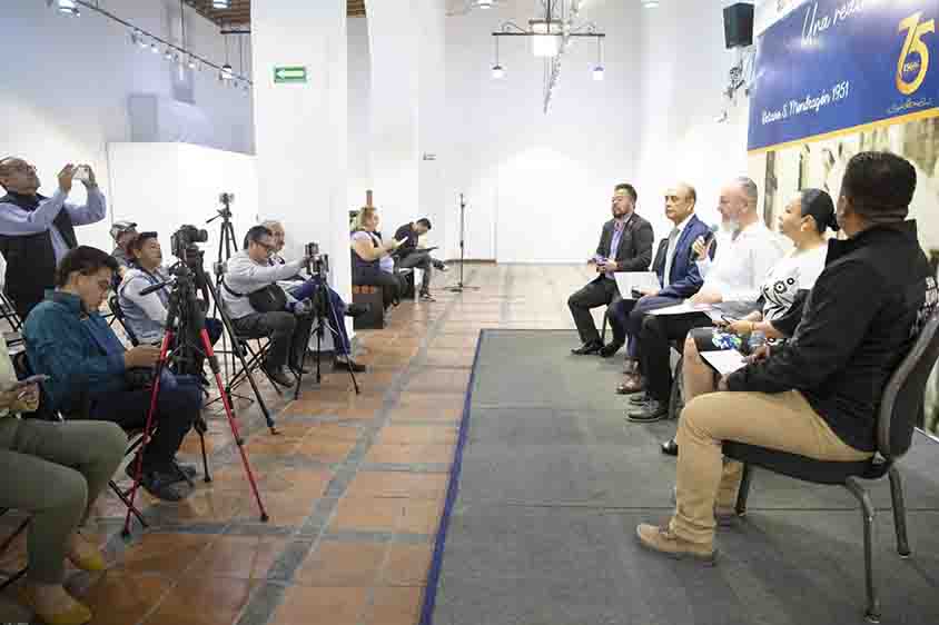 Presentan programa de actividades del 75 Aniversario de la Escuela Secundaria General Antonio Caso