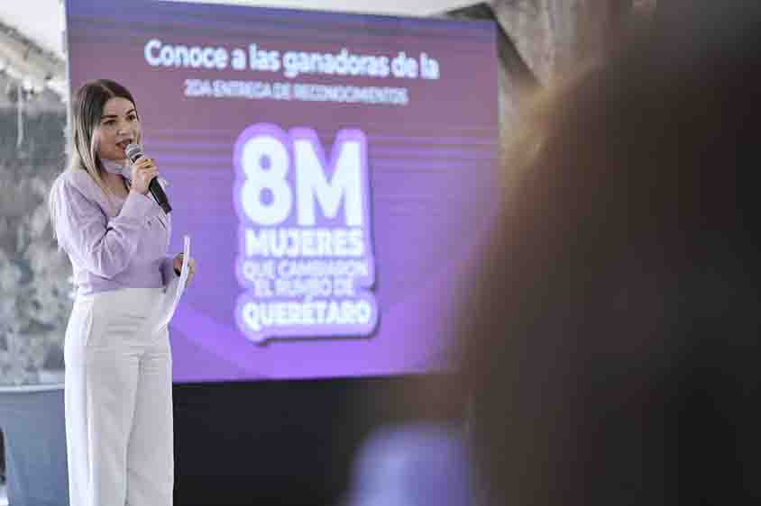 Reconocen a “8 Mujeres que Cambiaron Querétaro”
