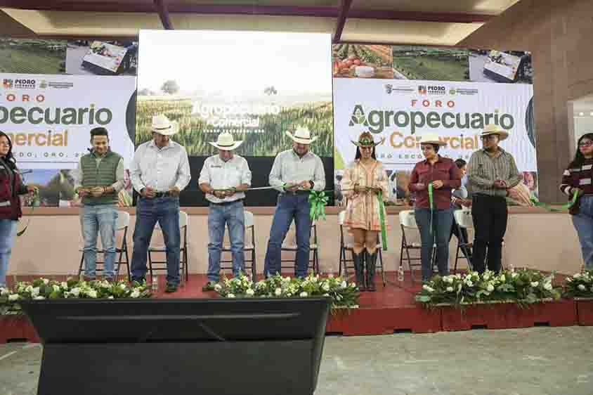 Pedro Escobedo fortalece al campo con foro 2026