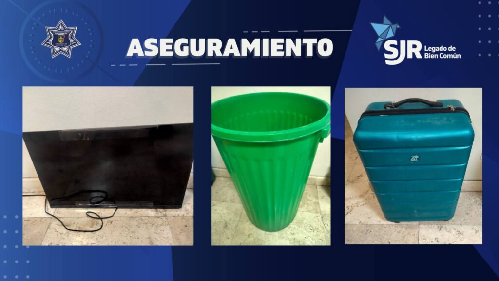 Detienen a pareja por robo en Granjas Banthí